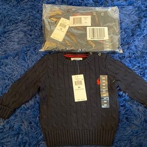 Ralph Lauren Navy Fall Sweater
